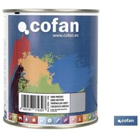 Synthetischer Emaille (750 ml) Mittelgrau von COFAN