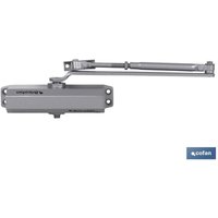 Cofan - Türschließer mit Rückhaltefunktion – 40/65 kg – weiße Oberfläche Cofan - Türschließer mit Rückhaltefunktion – 40/65 kg – weiße Oberfläche von COFAN