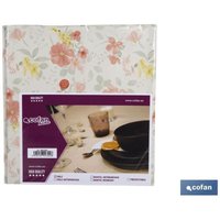 Wachstuch mit modernem Design aus großen Blumen 140x140cm aus PVC und Polypropylen Wachstuch mit modernem Design aus großen Blumen 140x140cm aus PVC und Polypropylen von COFAN