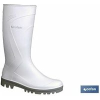Weißer PVC-Regenstiefel, Größe 36 von COFAN