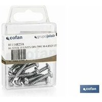 Zylindrische Blechschraube DIN7981, M-35x16 Zink, Blister 20 Stk. Zylindrische Blechschraube DIN7981, M-35x16 Zink, Blister 20 Stk. von COFAN