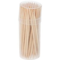 6x 100 Stk. Zahnstocher Cocktailstäbchen aus natürlichem Bambus zum Servieren von Snacks, Käsewürfeln 6x 100 Stk. Zahnstocher Cocktailstäbchen aus natürlichem Bambus zum Servieren von Snacks, Käsewürfeln von TOM