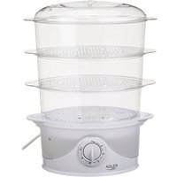 Adler AD 633 Elektrischer Dampfgarer mit Reisschale, 9 L von COFI 1453