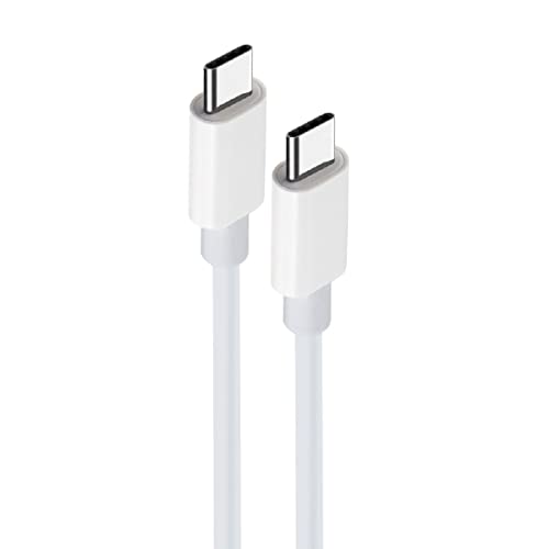 COFI 1453 1m 100W Ladekabel USB-C - USB-C Schnellladekabel Datenkabel Handy-Ladekabel Weiß von COFI 1453