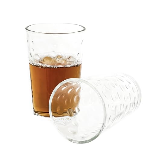 COFI 1453 Almina 6er Set Teegläser Trinkglas Saftglas Wassergläser-Set aus Glas transparent von COFI 1453