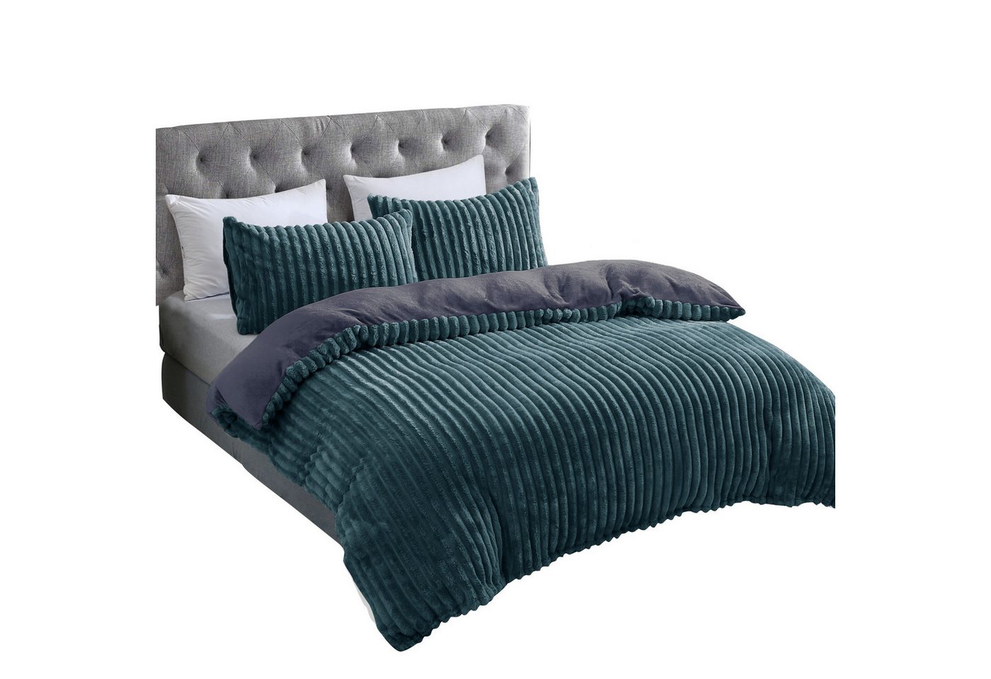 COFI 1453 Bettwäsche Fleece Wendebettwäsche aus 100% Polyester Kissen- und Deckenbezug COFI 1453 Bettwäsche Fleece Wendebettwäsche aus 100% Polyester Kissen- und Deckenbezug von COFI 1453