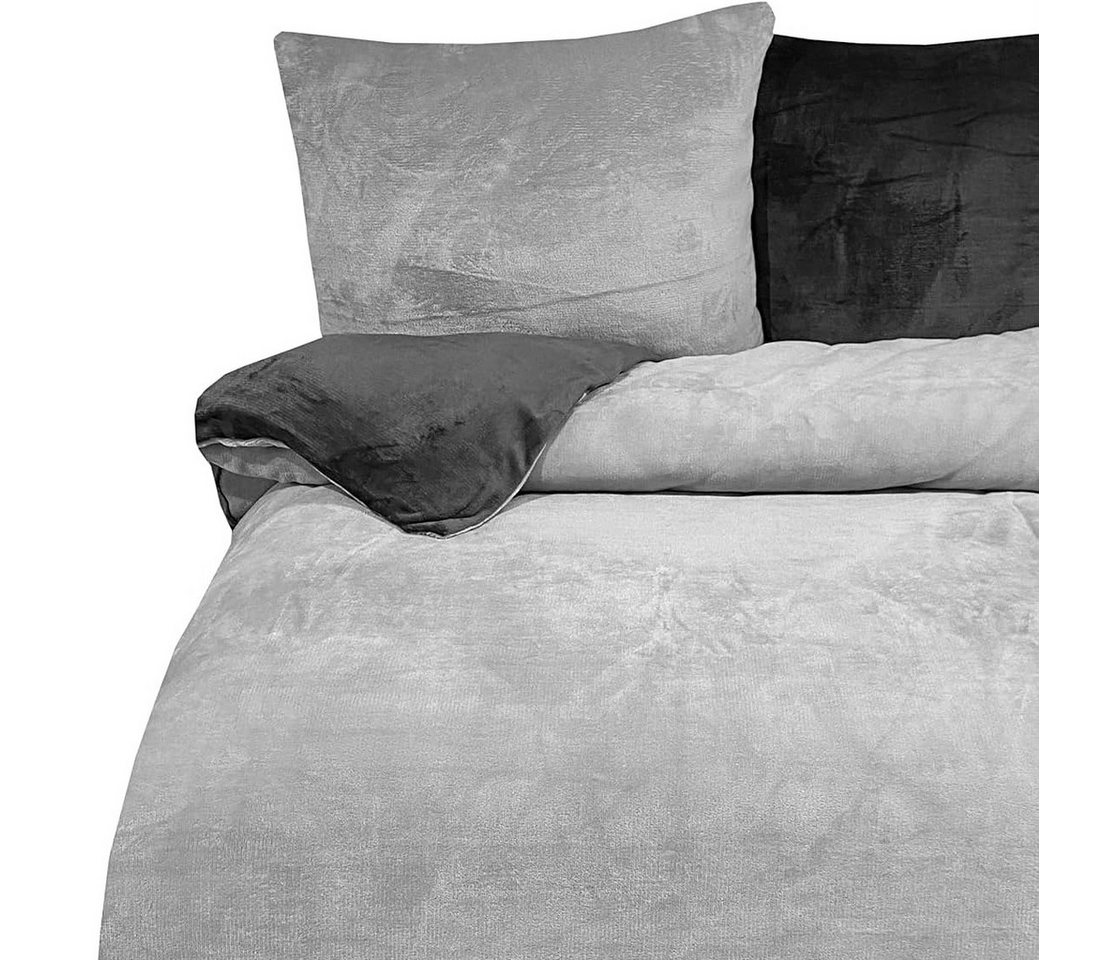 COFI 1453 Bettwäsche Moderne Plüschbettwäsche Verschluss einfarbig, wendbar, warmhaltend COFI 1453 Bettwäsche Moderne Plüschbettwäsche Verschluss einfarbig, wendbar, warmhaltend von COFI 1453