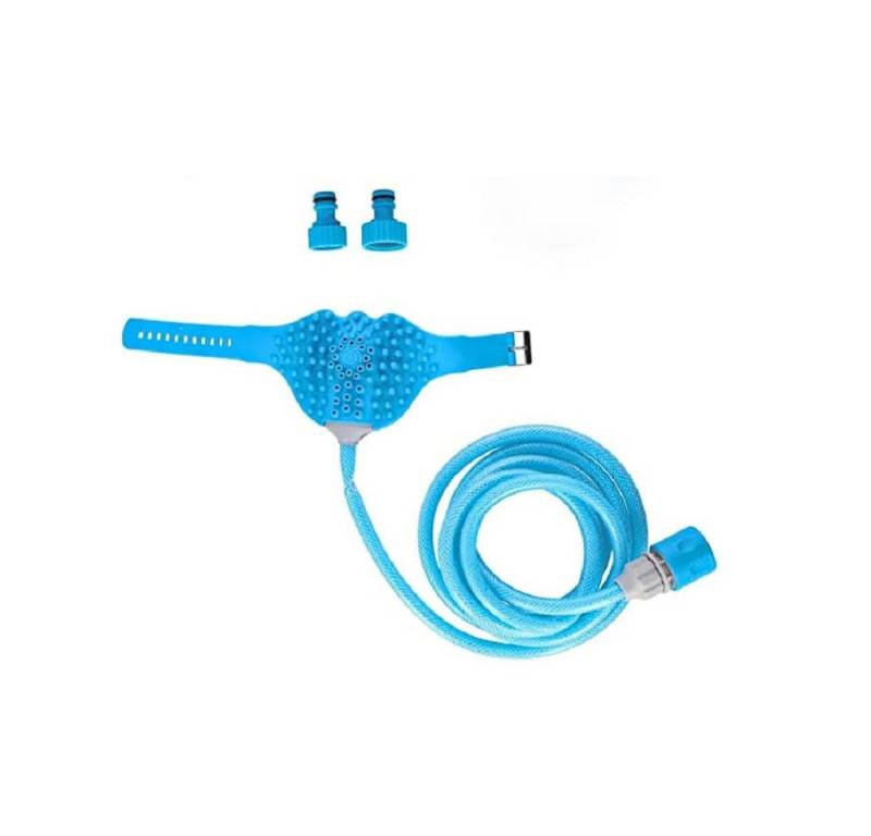 COFI 1453 Handbrause Duschkopf für Hunde mit Silikonhandschuh Sprühkopf Brause, (3-tlg) von COFI 1453