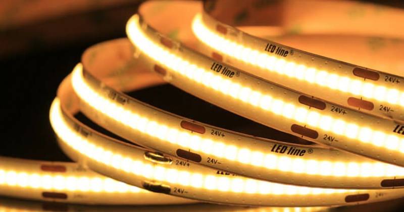 COFI 1453 LED-Streifen 5 Meter LED Streifen COB Licht 24V DC 320SMD 3600 Lumen von COFI 1453