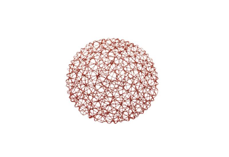 COFI 1453 Platzteller Platzset ø37 cm – Telleruntersetzer modern geflochten, 2-tlg., ø37 cm von COFI 1453