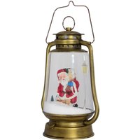 Cofi 1453 - Santa Claus Schneiende led Laterne 35cm - zum aufhängen oder hinstellen von COFI 1453