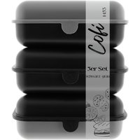 Cofi Brotdosen 3er-Set Schwarz-Grau – 1600 ml von COFI 1453