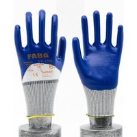 Faba EP-1302 Nitrilbeschichtete Handschuhe 3 / 4 Beschichtung Poleyester Strickhandschuhe Arbeitshandschuhe Sicherheits-Handschuhe EN388 10/XL 1 Paar von COFI 1453