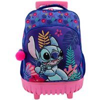 Lilo & Stitch Kinder Trolley Rucksack Perfekt für Schule, Reisen und Freizeit von COFI 1453