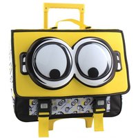 Minions 41 CM Ranzen Tasche auf Rädern Schultasche für Kinder Minions-Ordner 3D Augen Minions 41 CM Ranzen Tasche auf Rädern Schultasche für Kinder Minions-Ordner 3D Augen von COFI 1453