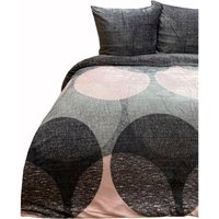 Plüschbettwäsche mit Kreisstruktur, moderne Wendebettwäsche mit Reißverschluss 135x200 cm Plüschbettwäsche mit Kreisstruktur, moderne Wendebettwäsche mit Reißverschluss 135x200 cm von COFI 1453