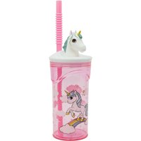 Unicorn 3D Trinkbecher – Kinderbecher mit Strohhalm 360 ml Unicorn 3D Trinkbecher – Kinderbecher mit Strohhalm 360 ml von COFI 1453