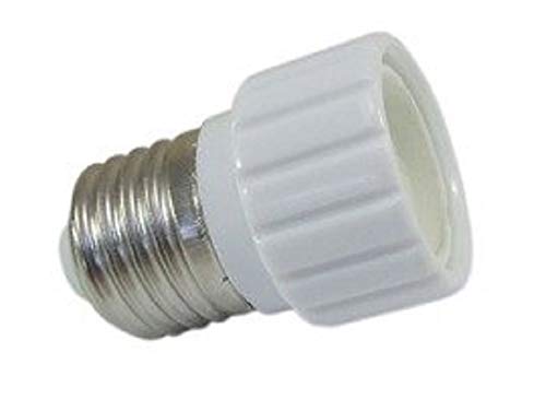 cofi1453® E27 auf GU10 Sockel Fassung Adapter LED Lampensockel Lampenfassung Erweiterung 230V für LED Leuchtmittel Glühirnen, Halogen Lampen Licht E27 auf GU10 von COFI 1453