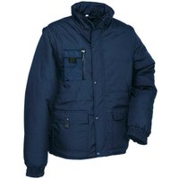 Cofra - 2 in 1 gefütterte Jacke xl - Blau von COFRA