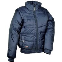 Cofra 2 in 1 Winter-Steppjacke mit Kapuze blau L Cofra 2 in 1 Winter-Steppjacke mit Kapuze blau L von COFRA