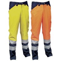 Encke Arbeitshose mit hoher Sichtbarkeit - xl - Orange - Cofra von COFRA