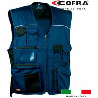 Cofra - Expert Weste navy blau schwarz Größe 52 von COFRA