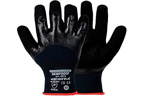 Cofra Handschuh Nitril Skinproof, Größe 10 XL, Marke von COFRA