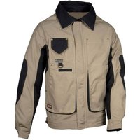 Cofra - Profi Arbeitsjacke bruxelles, 100% Baumwolle khaki 52 - Beige von COFRA