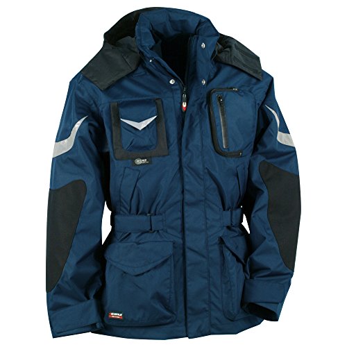 Cofra V006-0-02.Z56 Winterparka "Icestorm" Größe 56, marineblau/schwarz von COFRA