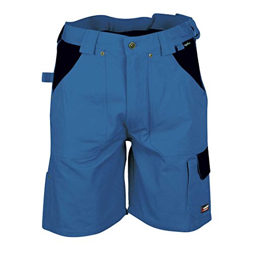 Cofra V057-0-02.Z48 Arbeit Shorts "Saragossa", hellblau / schwarz, Größe 48 von COFRA