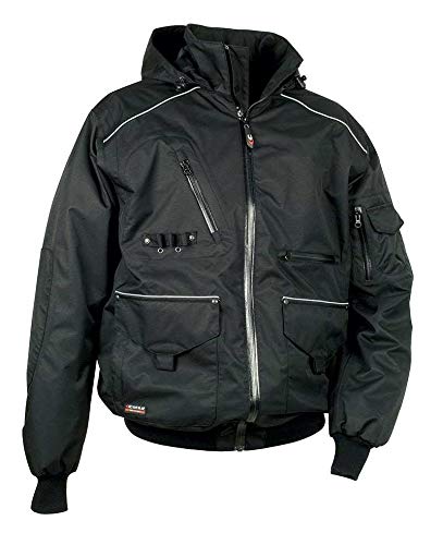 Cofra V091-0-05.Z54 Arbeitsjacke "Motor", schwarz, Größe 54 von COFRA