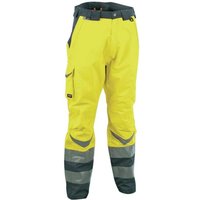 Cofra Winter-Warnschutzhose wind- und wasserdicht gelb 64 von COFRA