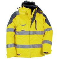 Cofra Winter-Warnschutzjacke wind- und wasserdicht gelb 46 Cofra Winter-Warnschutzjacke wind- und wasserdicht gelb 46 von COFRA