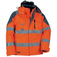 Cofra Winter-Warnschutzjacke wind- und wasserdicht orange 60 von COFRA