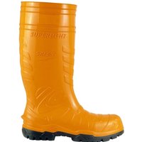 Palese pu Stiefel W12 Cofra Orange/Schwarz en iso 20345:2011 S5 ci src, Gr.47 von COFRA