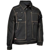 Cofra - Profi Arbeitsjacke bruxelles, 100% Baumwolle schwarz 52 - Schwarz von COFRA