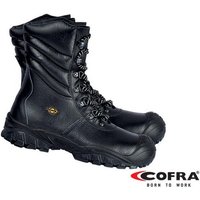 Cofra - Winter-Arbeitsschuhe S3 Ural Glattleder 46 - Schwarz von COFRA