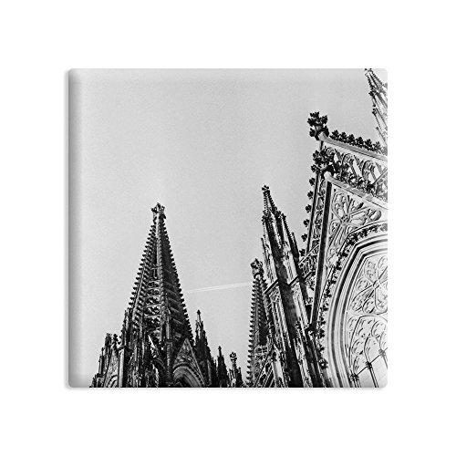 Kühlschrankmagnet Köln - 5 x 5 cm - Magnet mit Fotokunst-Motiv: Kölner Dom (II) von COGNOSCO