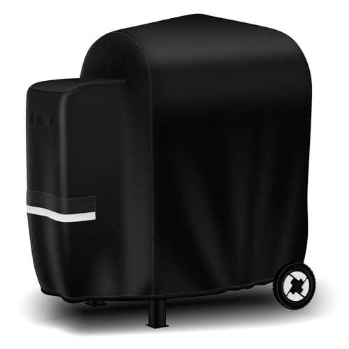 106,7 cm 73700 Grillabdeckung für Pit Boss 700FB, Classic 700, Lexington 500 und Lexington 540 PB500LX1 Serie Holzpellet-Grills, robuste 600D wasserdichte BBQ Smoker Abdeckung für Pit Boss PB700FB von COGRICHBF