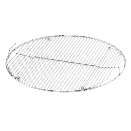 54.6cm 7436 Rund Grillrost für Weber 57cm Holzkohlegrills, Gourmet System, One-Touch, Bar-B-Kettle, Master-Touch, Bar-B-Kettle Performer, Rost ersatzteile für 57cm Weber Original Wasserkocher von COGRICHBF