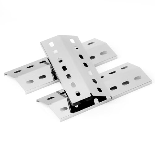 COGRICHBF Edelstahl Brennerabdeckung für Enders San Diego 3, Enders San Diego Evo, 33,5 x 12 cm Flammenverteiler Heizplatte Ersatzteile Zubehör, 3 Stück von COGRICHBF