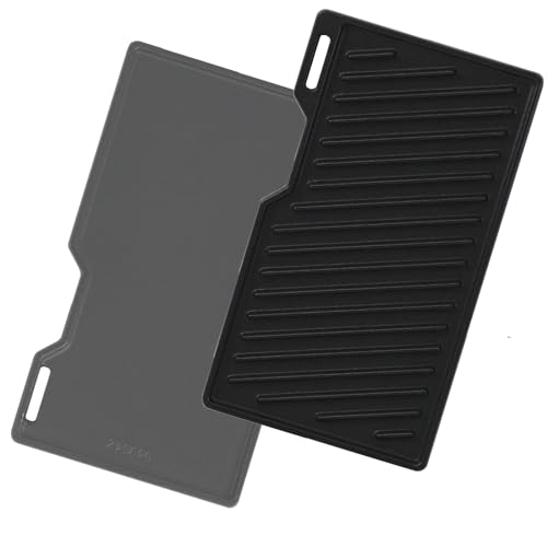 Gusseisen Grillplatte für alle gasgrill der Burnhard Fred Serie, 41,5 x 23,5cm Plancha Zubehör für Taino, Burnhard Fred, Fred JR, Big Fred, Fat Fred, Taino Platinum, Black 4 6 Serie Griddle platte von COGRICHBF