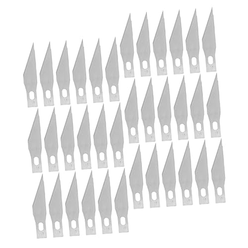COHEALI 1 Schachtel Schnitzklinge Bastelklinge Diy- Handwerksbl?tter Handwerkskalpellmesser Handwerksnutzmesser Bastelmesserschneider Bastelfellmesser Verpackt Werkzeugstahl Modell von COHEALI
