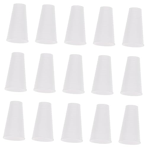 COHEALI 15 Stück Weiße Drehknöpfe Für Jalousien Und Vorhänge – Praktische Kunststoff-Kettenknöpfe Für Fensterdekoration Und Sonnenschutz von COHEALI