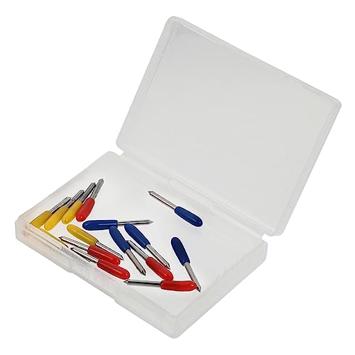 COHEALI 15 Stücke Schnitzmesser PC Werkzeuge Schriftzug Tool Kit Plotter Schneidemaschine Schneideplotter Teile Schneidemaschine Werkzeuge Stoff Schneidewerkzeug Vinyl Schneidewerkzeug von COHEALI