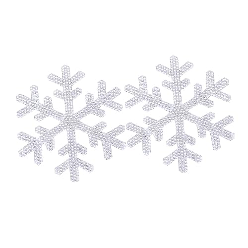 COHEALI Strass Aufkleber Schneeflocken Kristall Selbstklebende Glitzer Deko für Kleidung Taschen Hüte Gepäck Selbstgemacht Projekte 2 Stück Bling Aufkleber für Basteln und Bekleidung COHEALI Strass Aufkleber Schneeflocken Kristall Selbstklebende Glitzer Deko für Kleidung Taschen Hüte Gepäck Selbstgemacht Projekte 2 Stück Bling Aufkleber für Basteln und Bekleidung von COHEALI