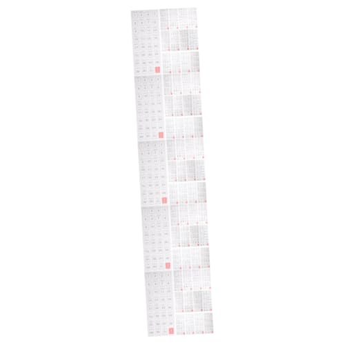 COHEALI 5 Sätze Datumsaufkleber multifunktionale Buchregisterkarten Kalenderaufkleber aus Papier Bücherregale digitaler Kalender farbige Kalenderaufkleber DIY Planer tabs von COHEALI