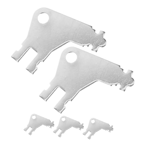 COHEALI 5 Stück Teiliges Metall schlüssel für Toilettenpapierspender Robust Langlebig Kompatibel mit Georgia Kommerzieller Toilettenpapier Papierhandtuchspender für Öffentliche COHEALI 5 Stück Teiliges Metall schlüssel für Toilettenpapierspender Robust Langlebig Kompatibel mit Georgia Kommerzieller Toilettenpapier Papierhandtuchspender für Öffentliche von COHEALI