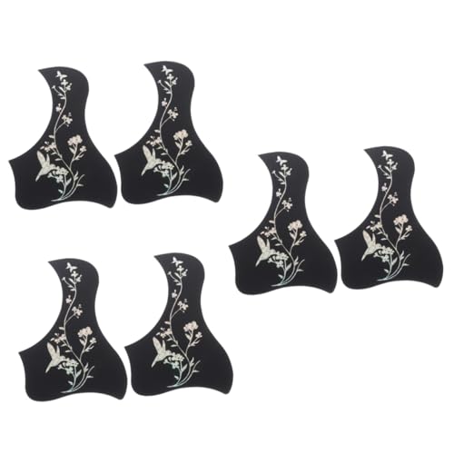 COHEALI 6 STK Gitarren-Schlagbrett-Aufkleber praktischer Pickguard-Sticker für Gitarren Kratzschutzaufkleber für Gitarren Gitarrenschutzfolie Gitarrenschutzsticker gitarrenschutz Aufkleber von COHEALI