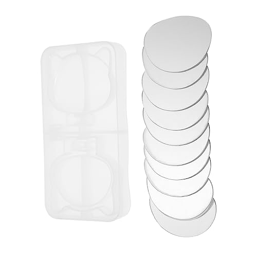 COHEALI Silikon Diy-form Für Schminkspiegel Handgemachte Gießform Flexible Und Wiederverwendbare Bastel-form Für Dekorative Projekte von COHEALI